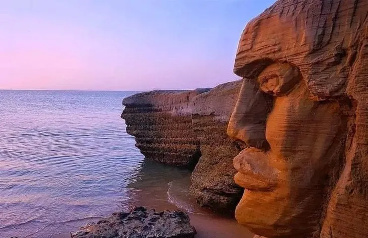 مادر و دختر هنگام قشم