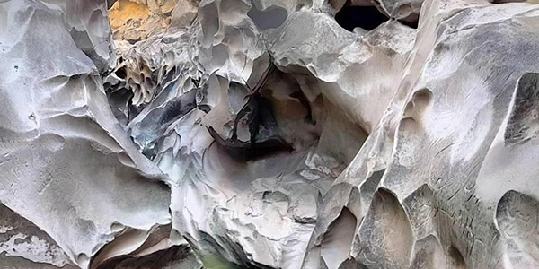 مسير دسترسی و ورودی تنگه چکاویر قشم