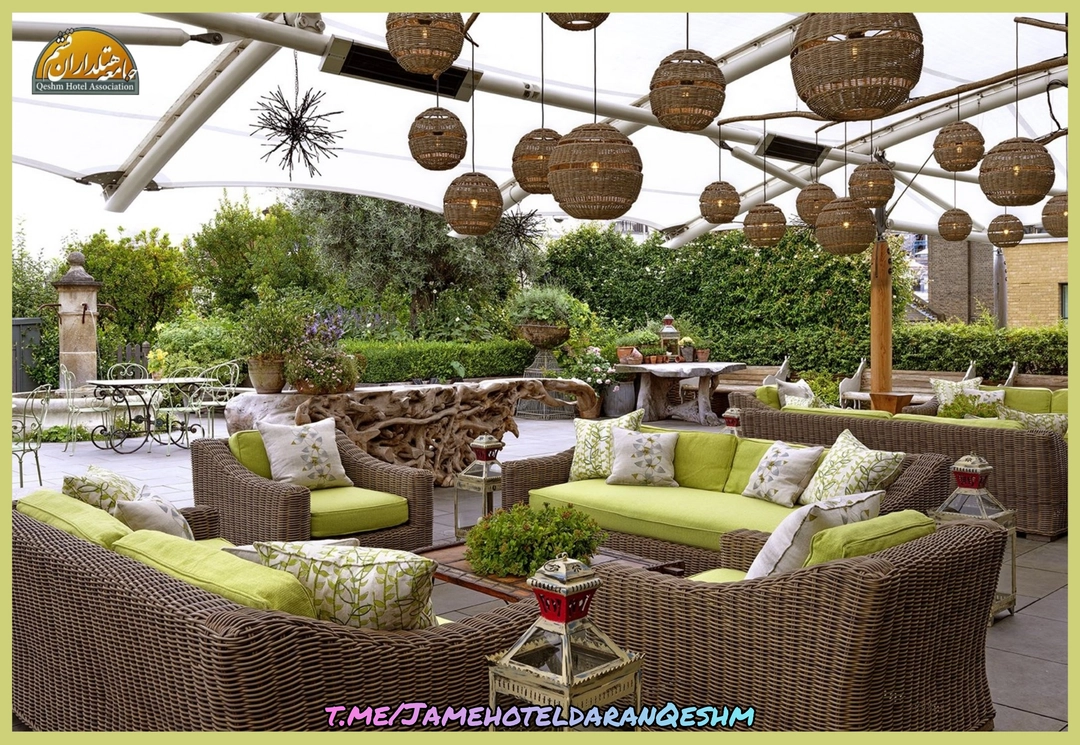 آرایه های داخلی هتل_فضای خارجی و محوطه هتل_جامعه هتلداران قشم