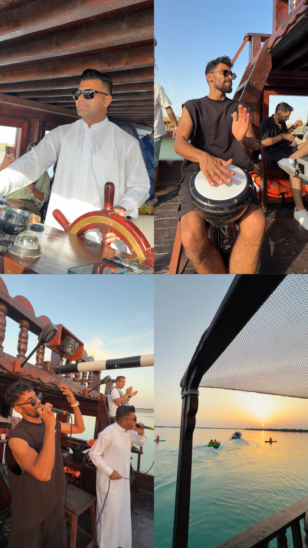 فضای عکاسی و تجربه vip روی کشتی عادلشاه قشم