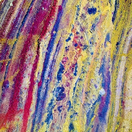 رنگهای داخلی غار