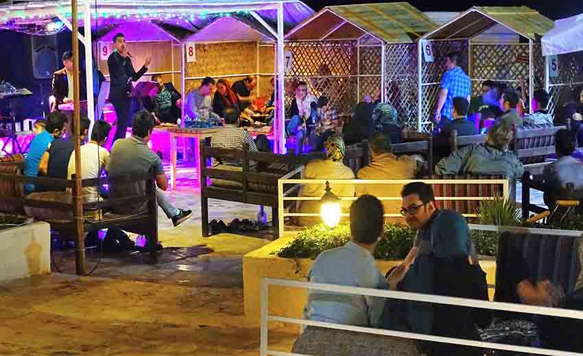 رستوران زیتون قشم با موسیقی زنده