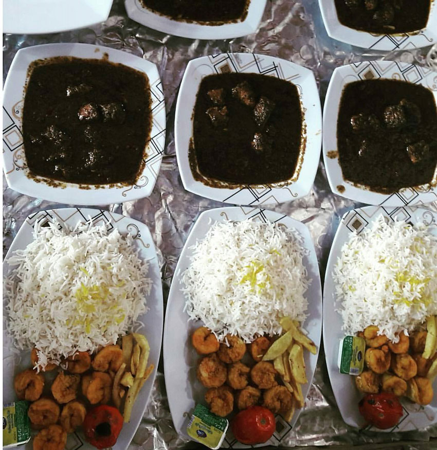 غذاها و اقامت در قشم