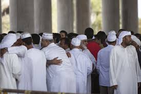 نماز عید قربان در جزیره قشم