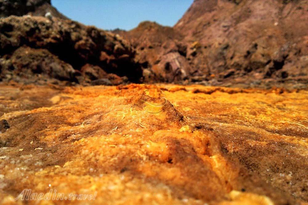 رودخانه طلا هرمز از نماي بالا