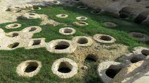 گودال مرکزی محل تجمع چاه های تلا