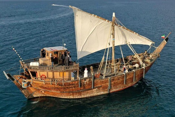 تاریخچه کشتی های بادبانی در قشم