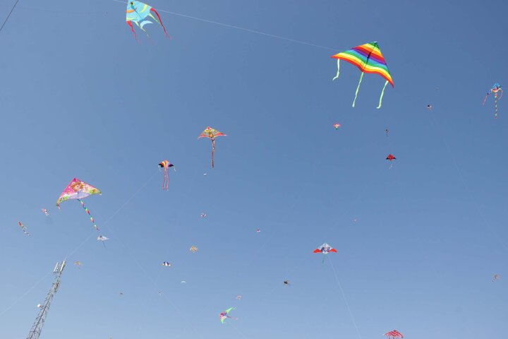 سواحل قشم محل برگزاری جشن بادبادک ها