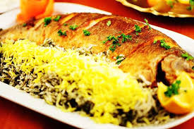 مواد لازم سبزی پلو با ماهی با ماهی تازه و سبزیجات معطر