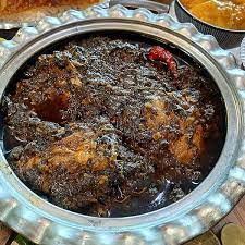 قلیه ماهی جا افتاده با برنج