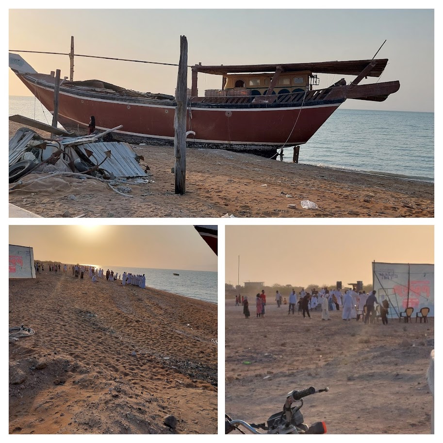 نمایی از ساحل قشم