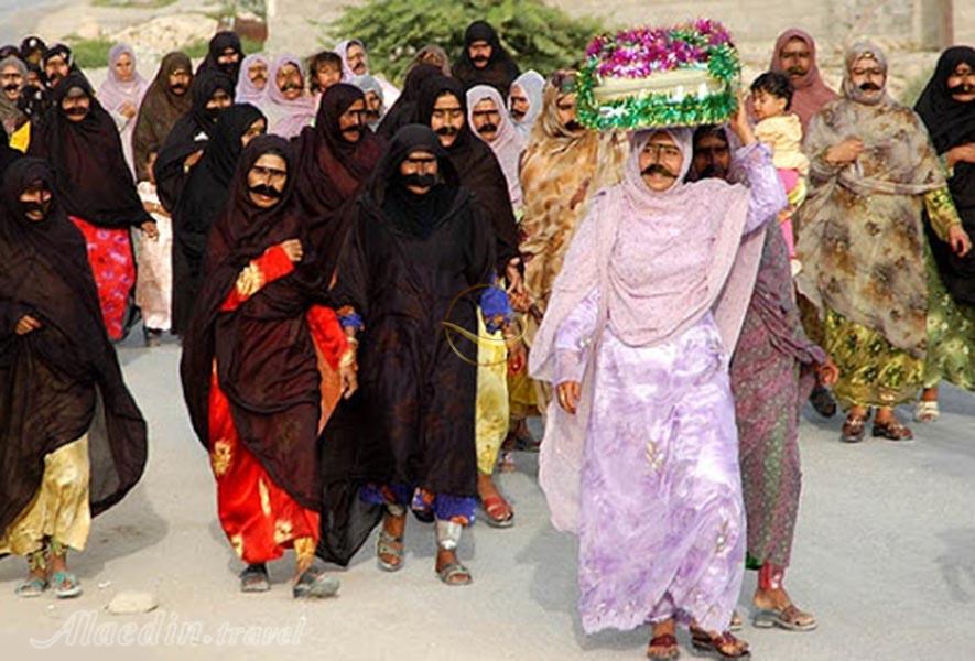 پذیرایی و مهمانی در عروسی قشم