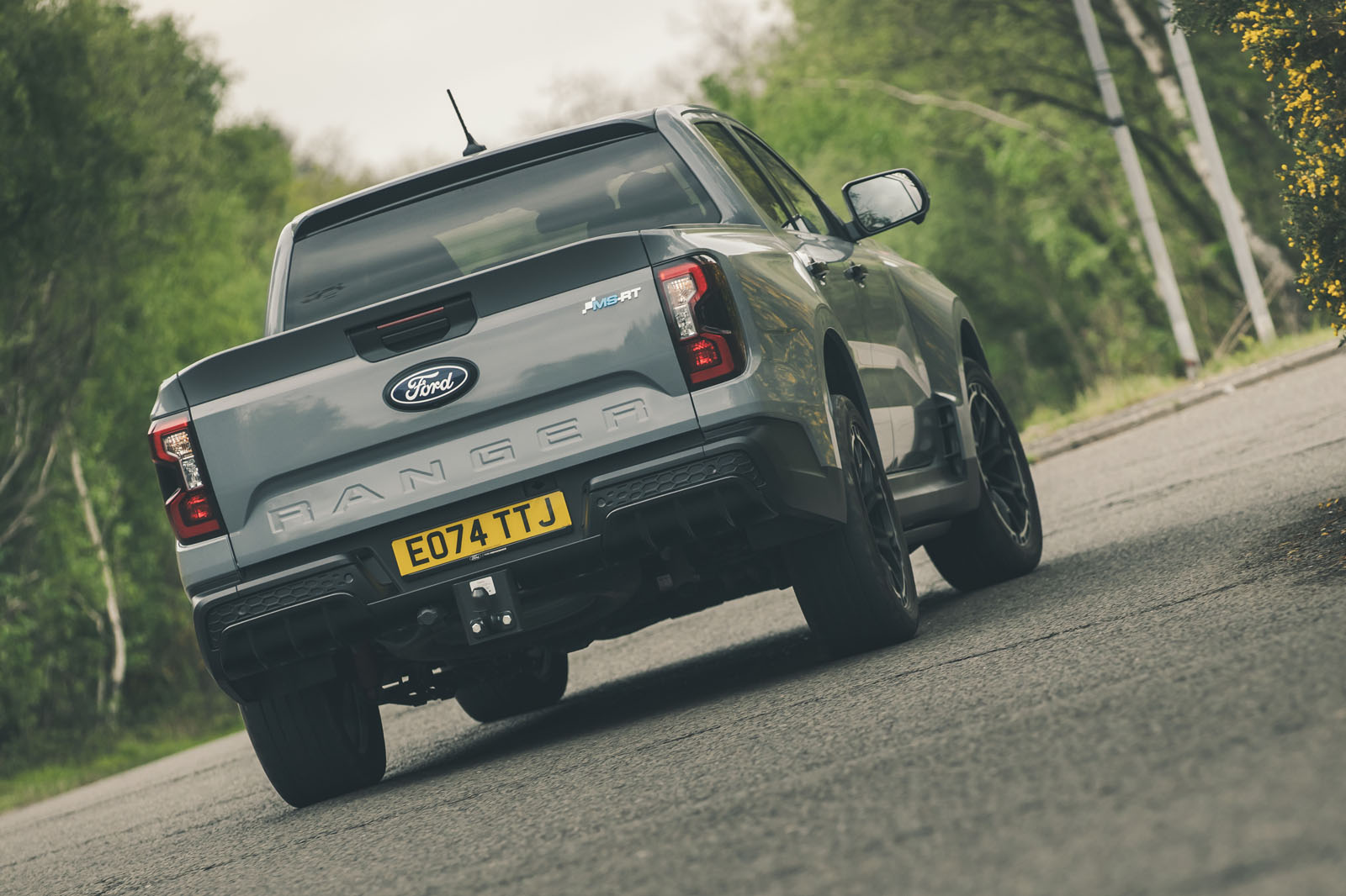 نمای عقب کناری فورد رنجر MS-RT ۲۰۲۵