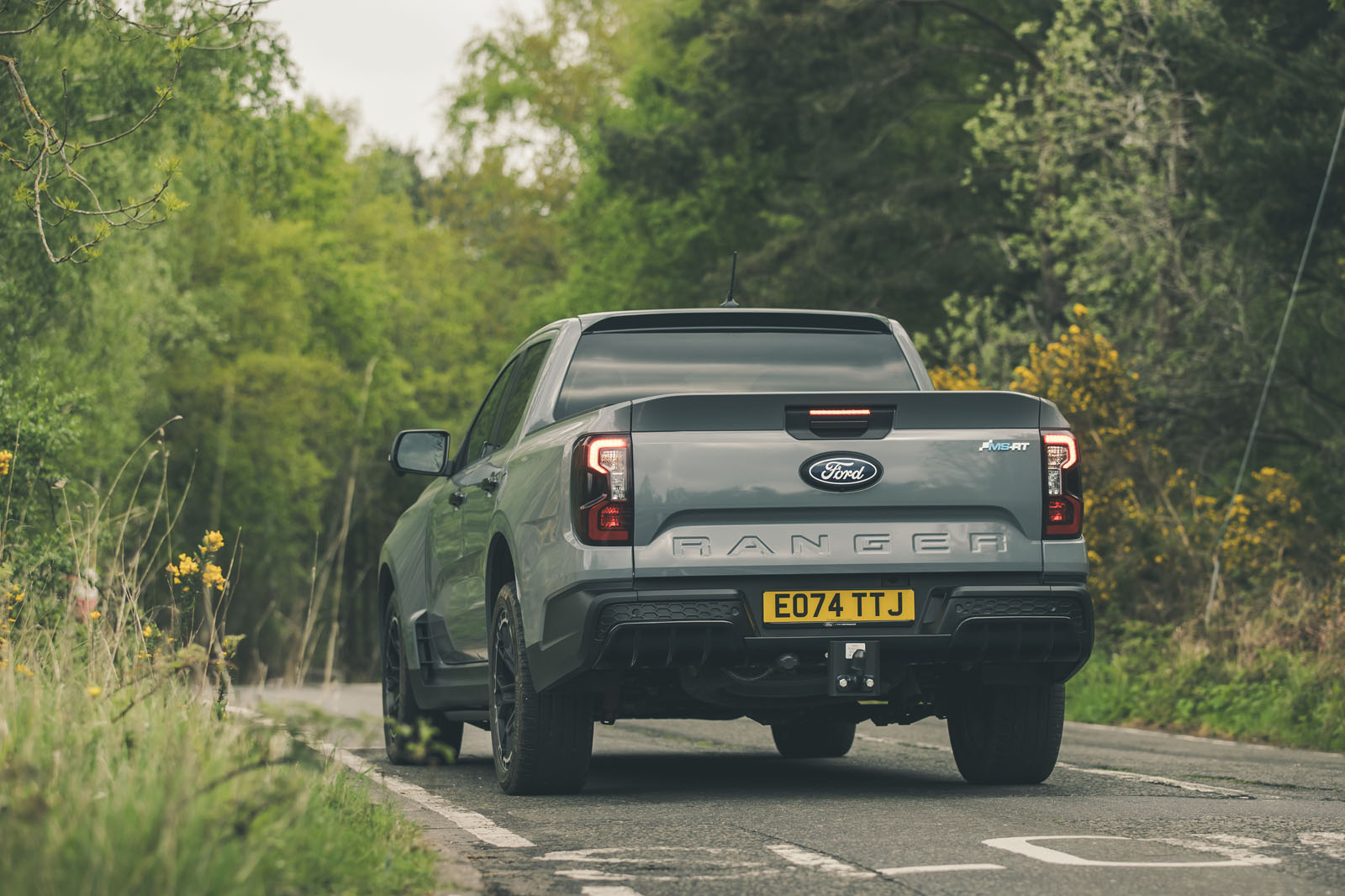 فورد رنجر MS-RT ۲۰۲۵ نمای عقب ایستاده