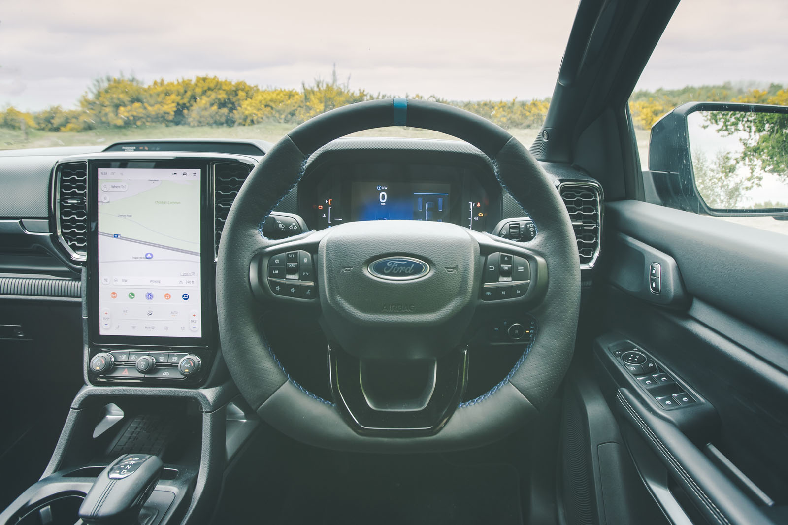 داشبورد فورد رنجر MS-RT ۲۰۲۵