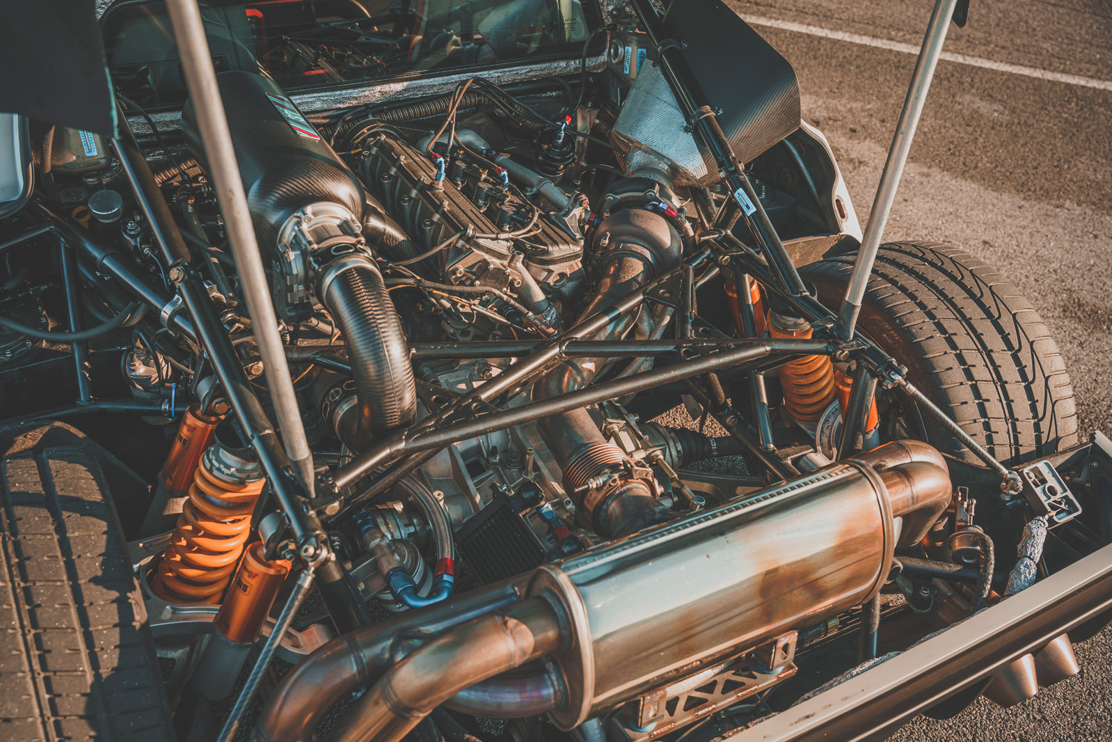 پیشرانه چهار سیلندر تویین شارژ Evo37