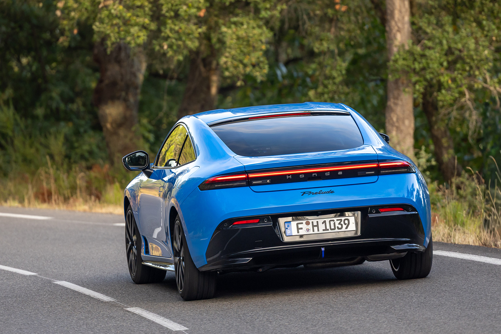 نمای عقب هوندا پرلود 2025