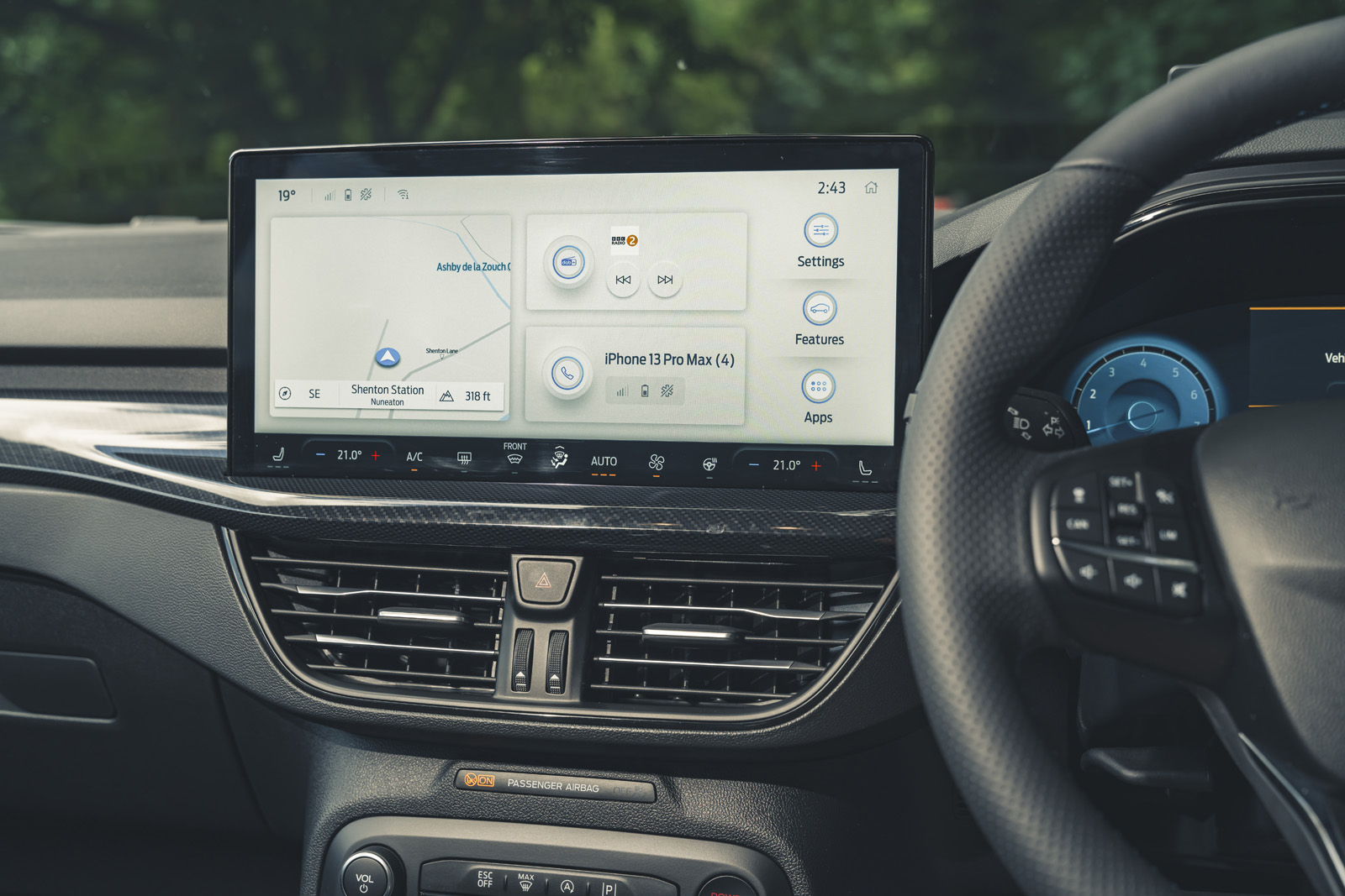 فورد فوکوس ST Edition سیستم سرگرمی