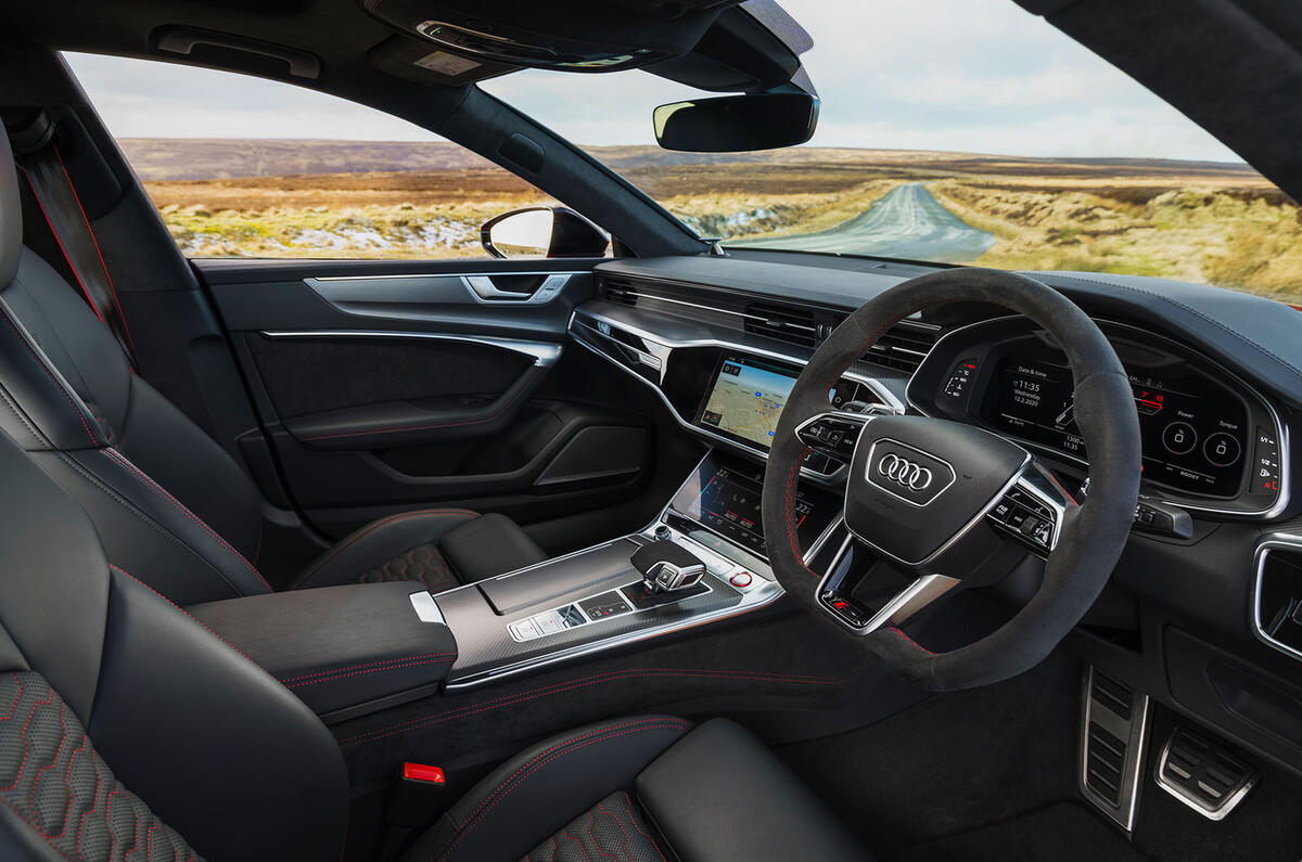 کابين لوکس آئودی RS7 اسپرت بک 2020 با تزيينات اسپرت