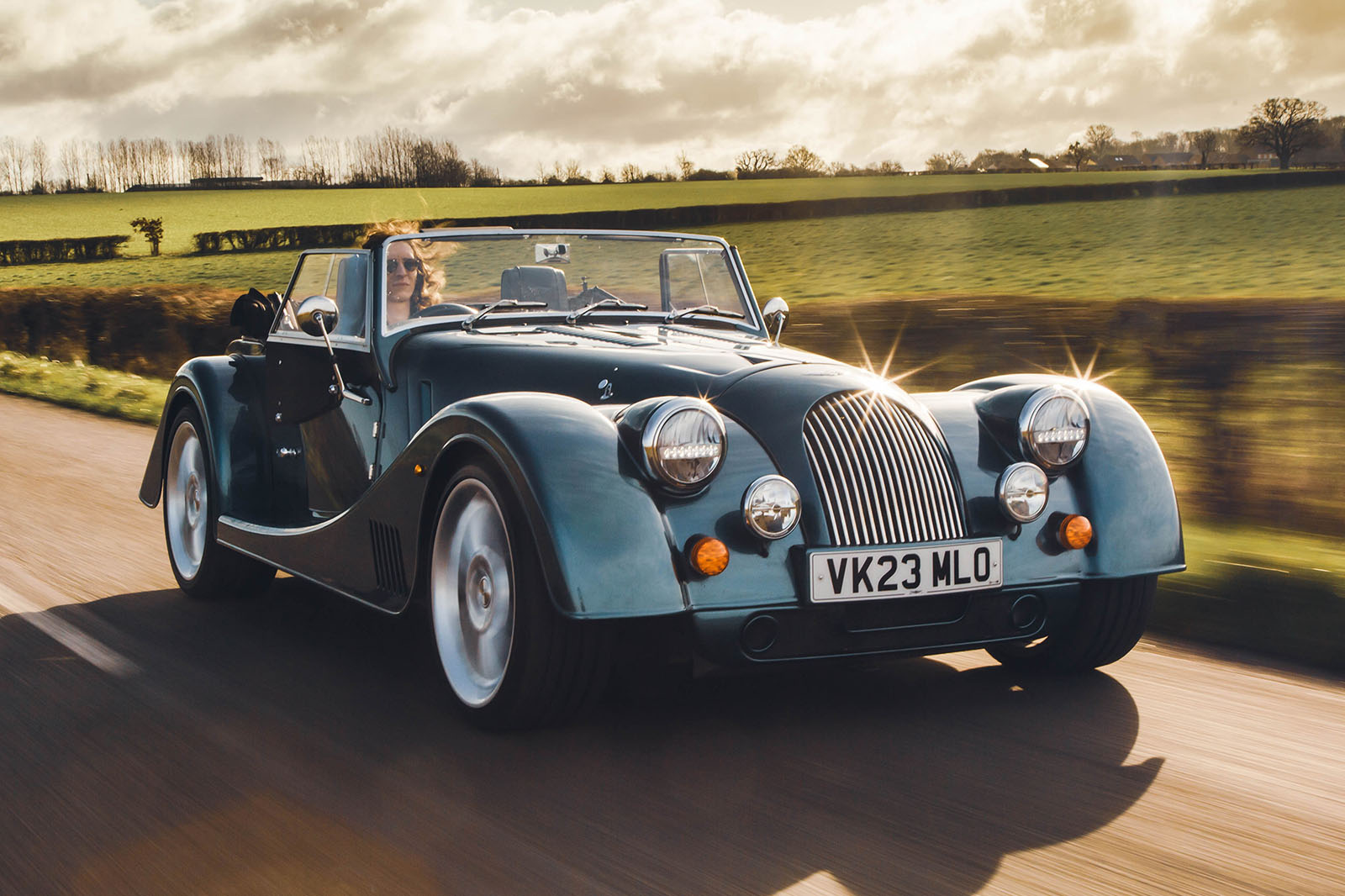 مورگان پلاس سیکس در حال حرکت از جلو