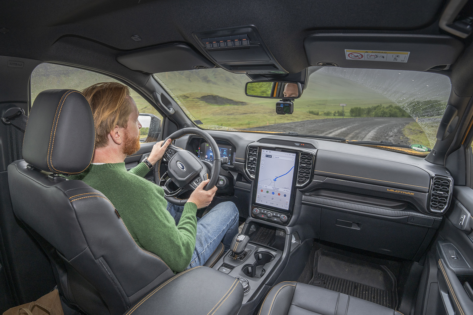 داخل کابین فورد رنجر PHEV