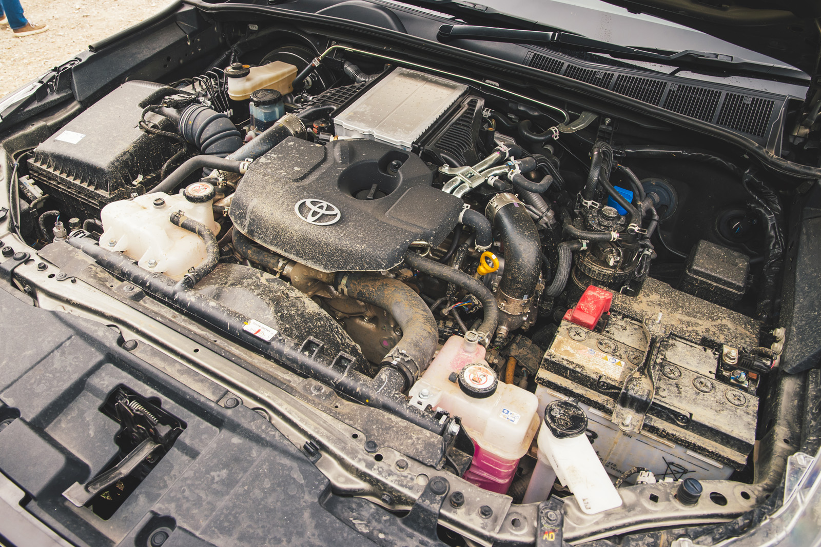 موتور زیر کاپوت تویوتا هایلوکس اینوینسیبل 2025