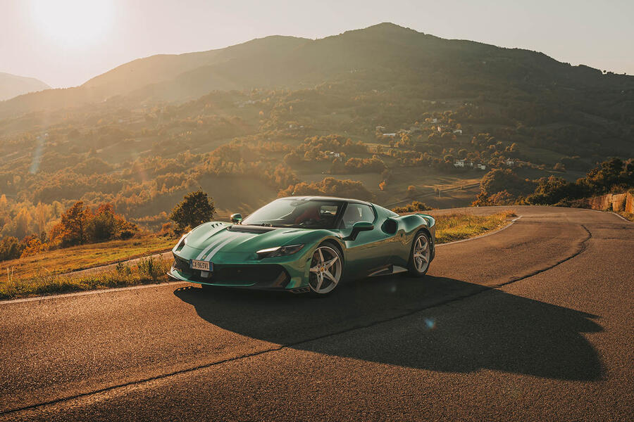 فراری 296 اسپشیال 2025 - نمای ثابت جلو