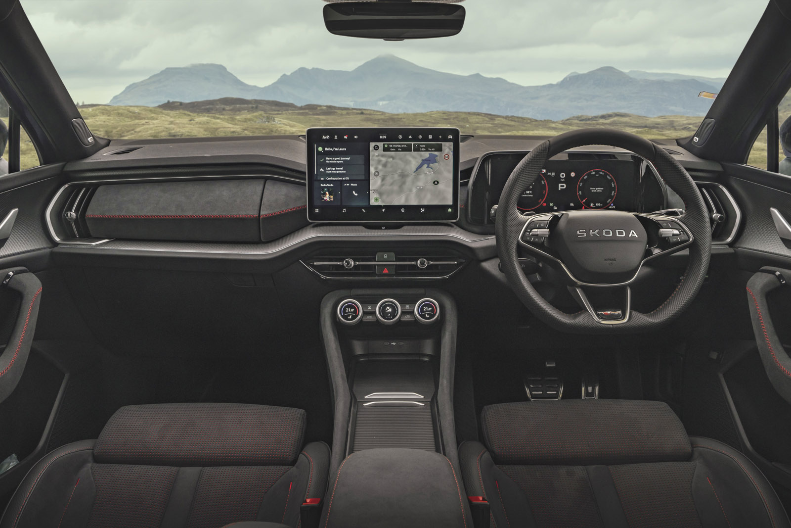 داشبورد اسکودا کودیاک vRS