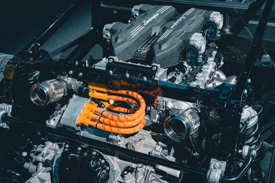 نمودار سیستم انتقال قدرت هیبریدی روولوئتو