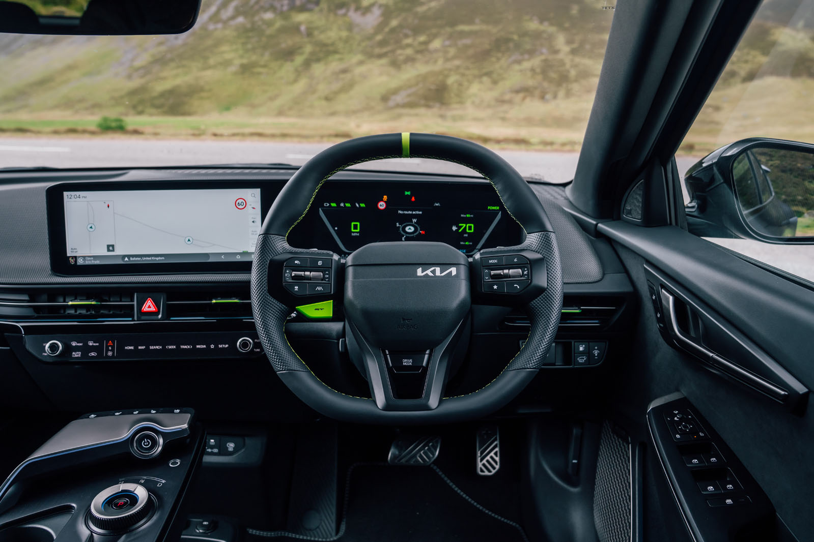 داشبورد و کابین Kia EV6 GT 2025