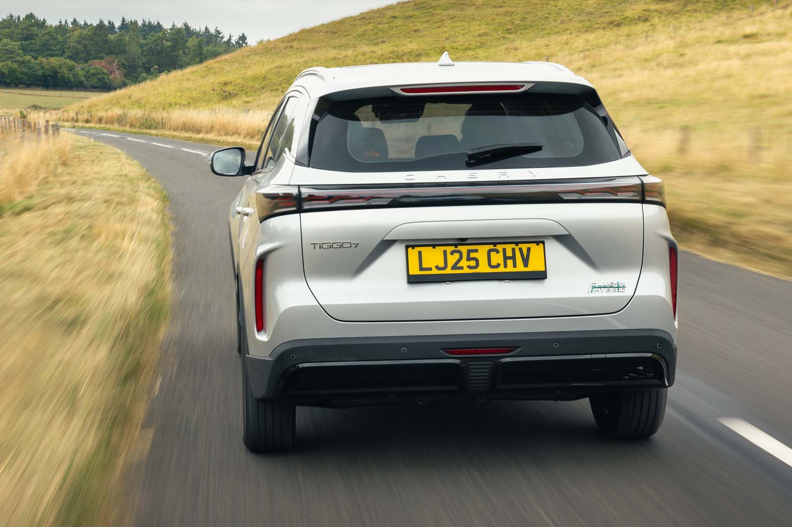 چری تیگو ۷ در جاده با سرعت بالا