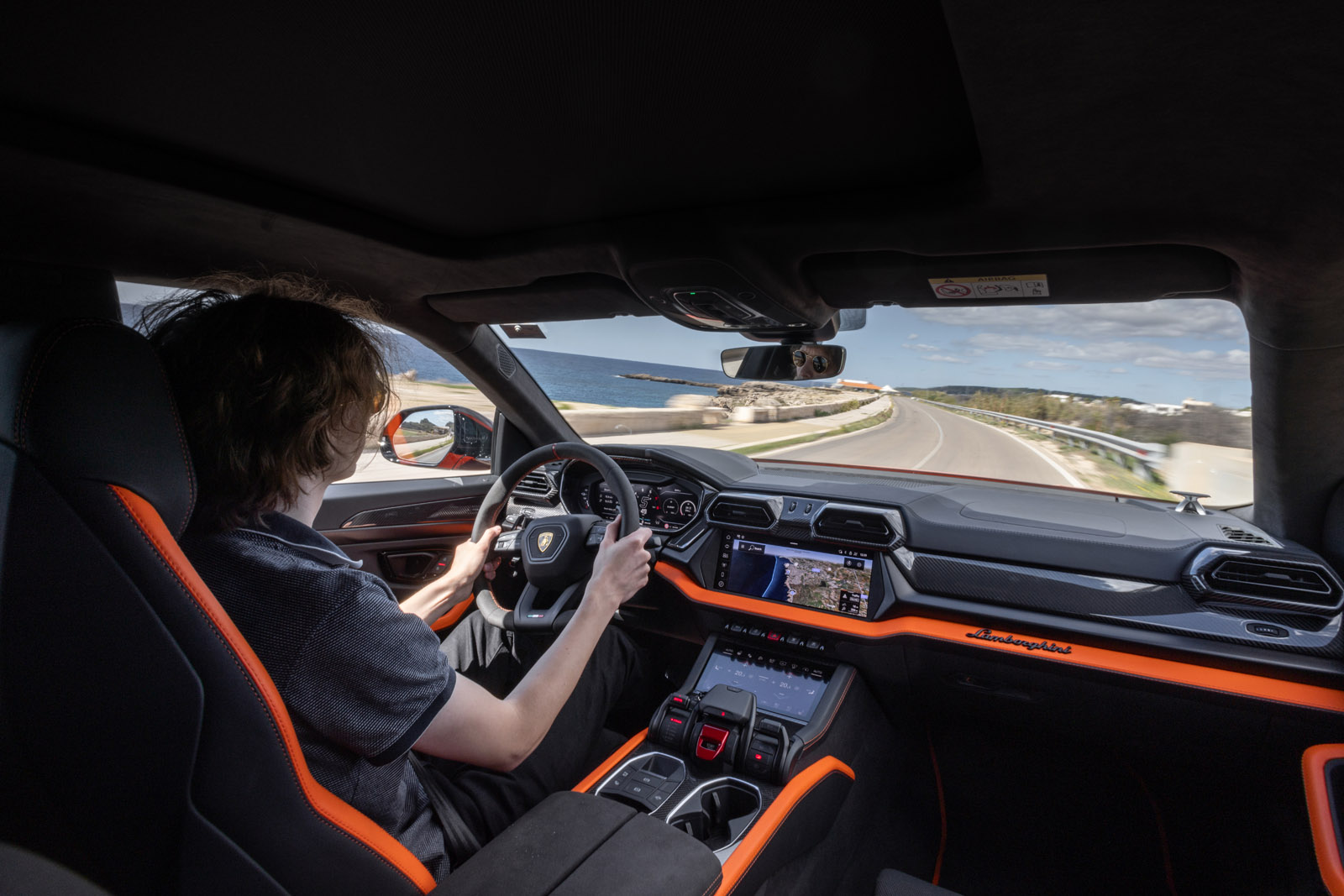 داشبورد لامبورگینی اوروس SE