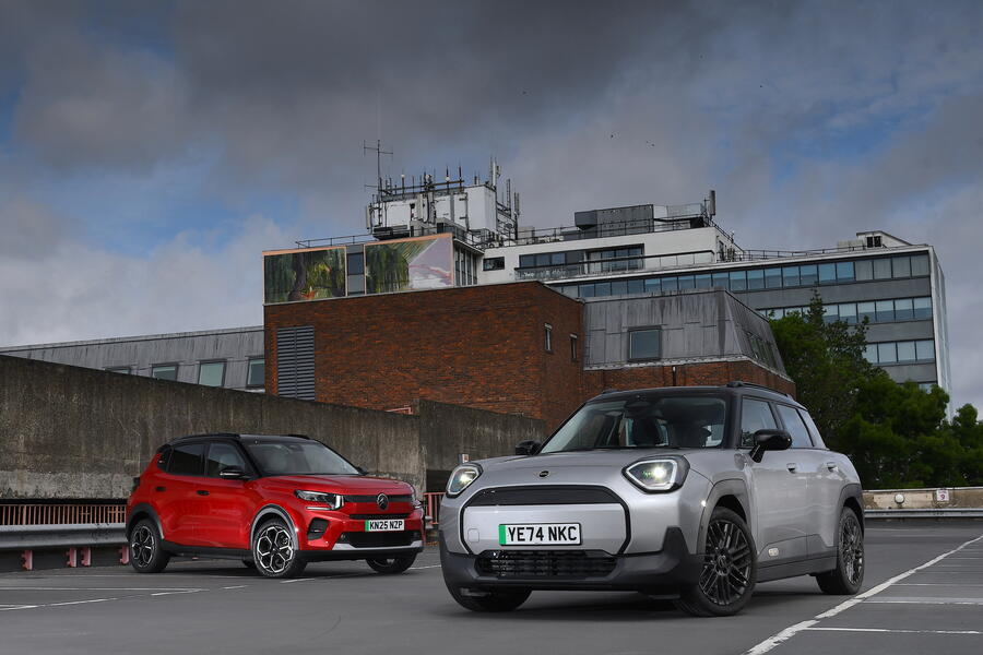 مقایسه مینی ایسمن و سیتروئن e-C3