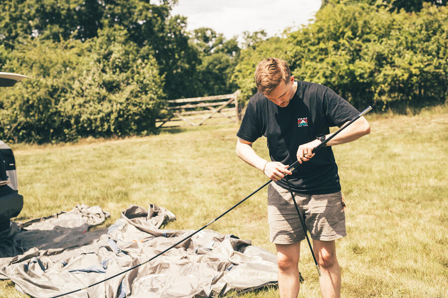 میله های چادر و پکیج خواب داچیا داستر