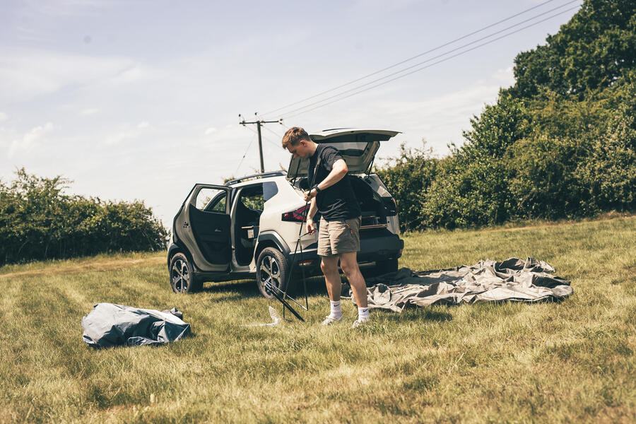 برپایی چادر کمپینگ داچیا داستر