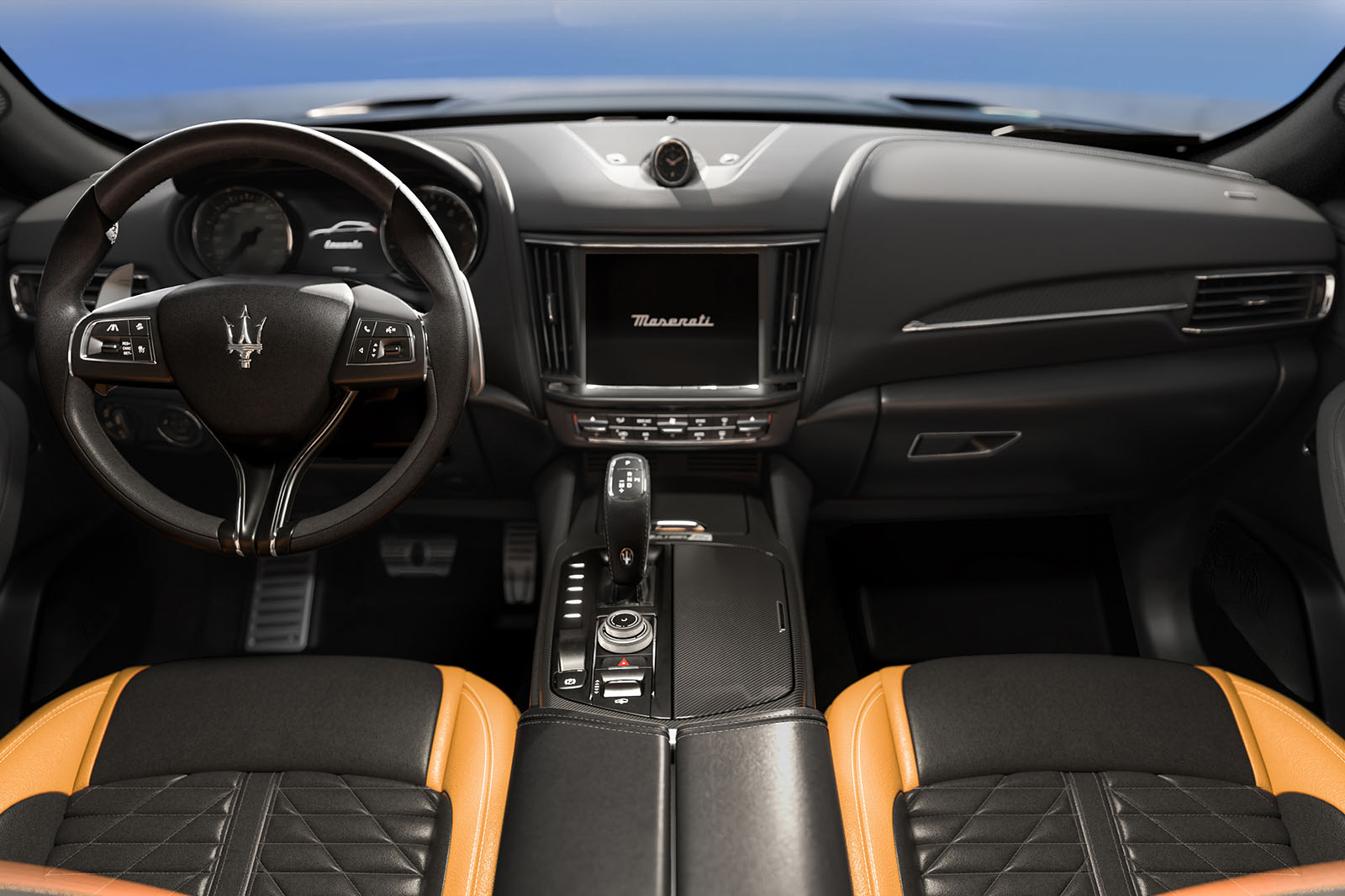 داشبورد و کابین داخلی مازراتی لوانته V8 اولتیما