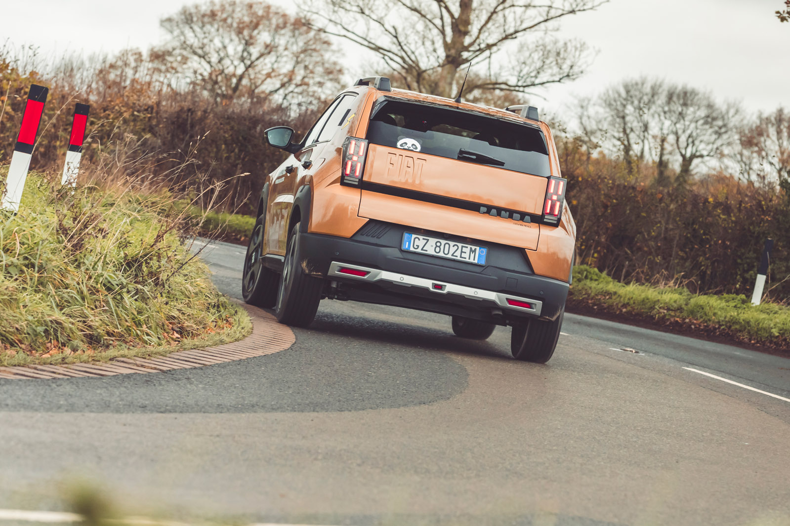 حرکت فیات گراند پاندا در جاده