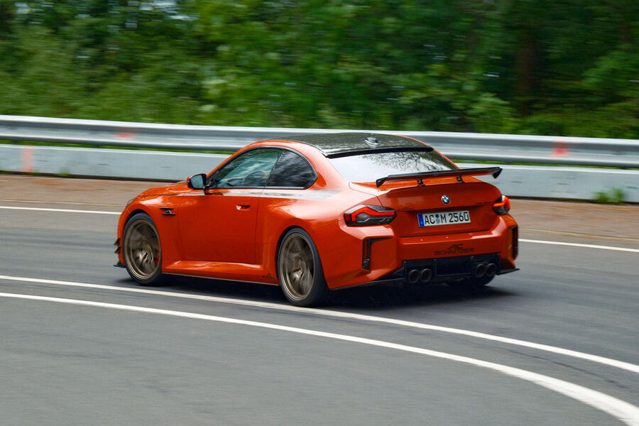 حرکت عقب AC شنیتزر در پیچ