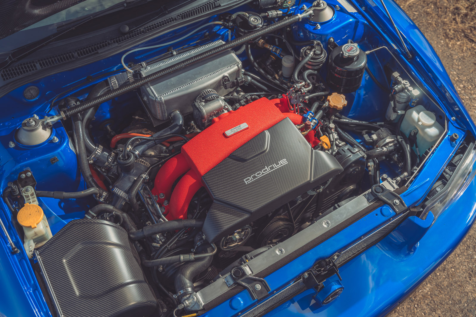 نمای موتور باکسر تقویت شده پرودرایو پی 25