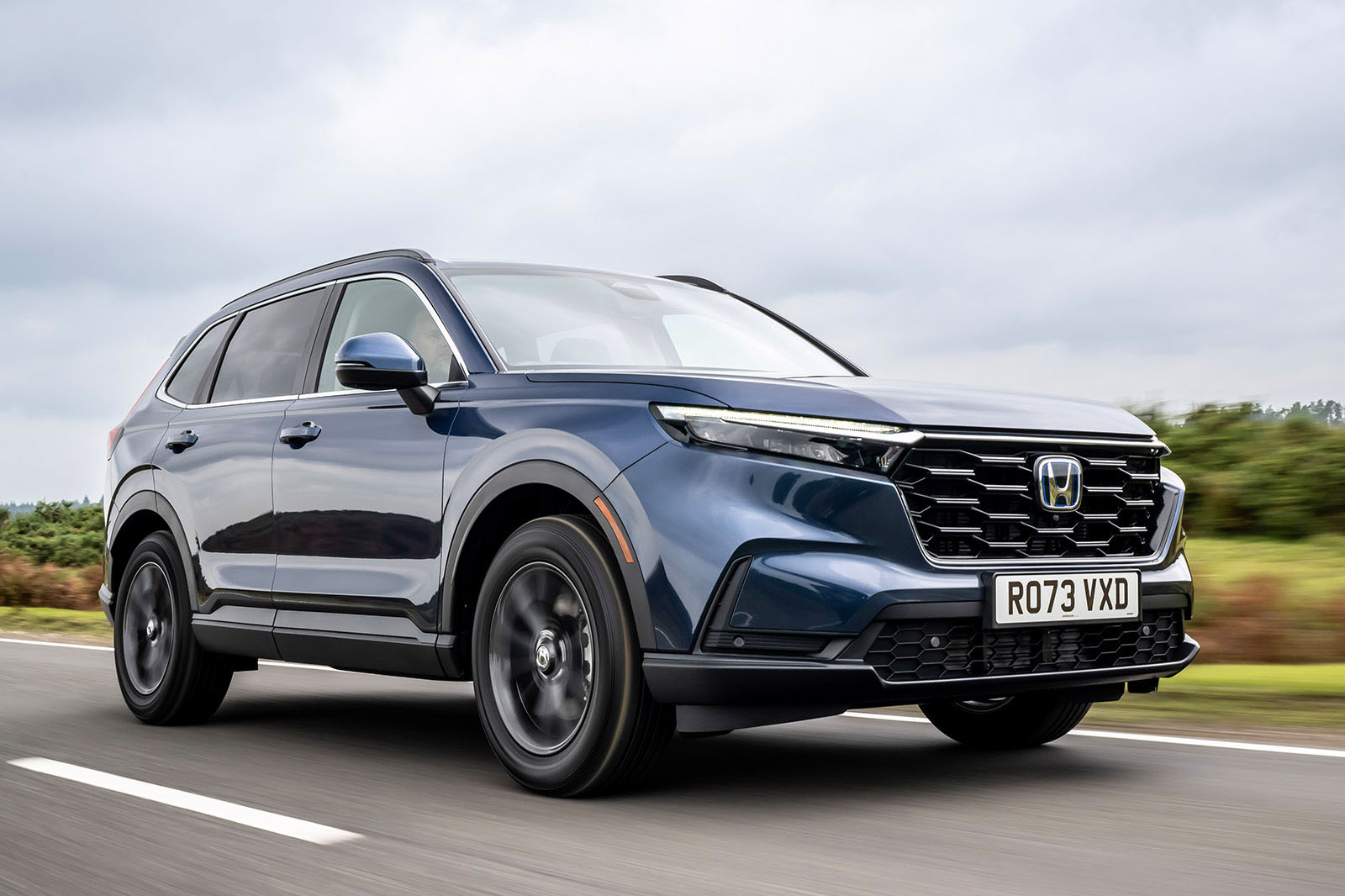 هوندا سی آر وی 2026 در نمای روبرو