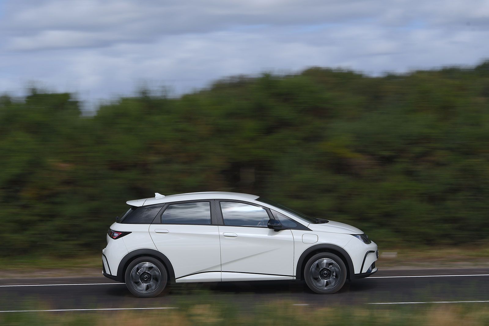 بی وای دی دلفین 2024 در حال حرکت