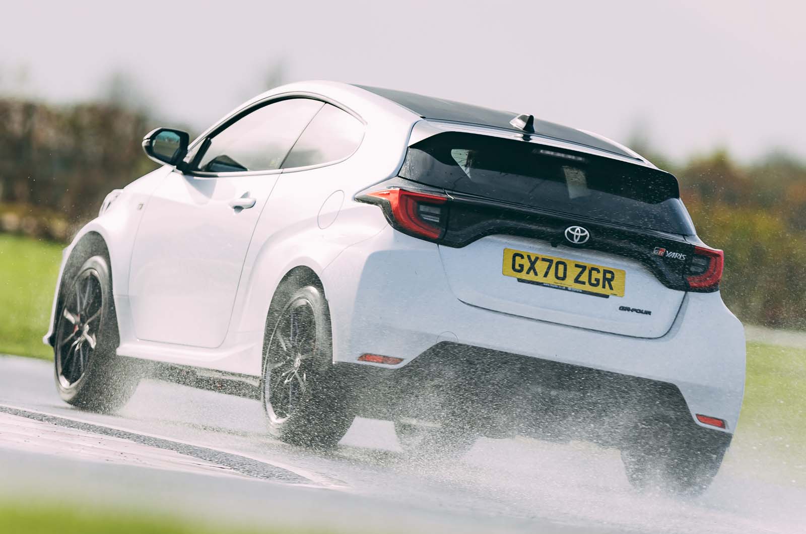 نمای عقب نسخه Circuit تویوتا GR Yaris
