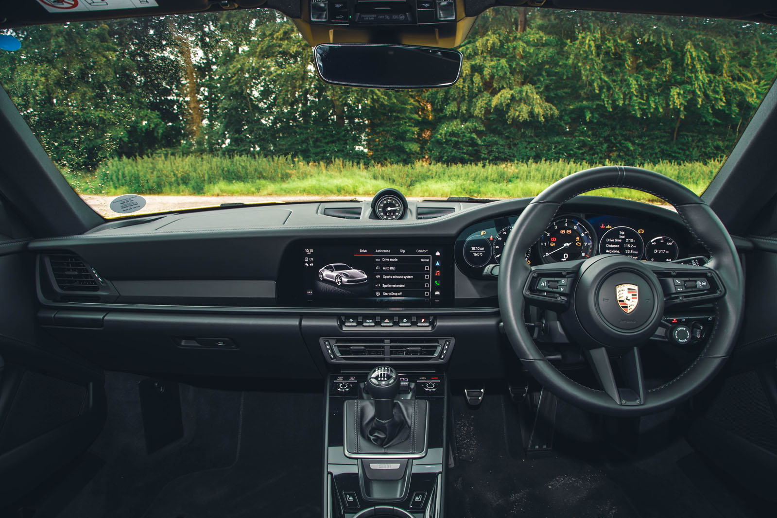 داشبورد پورشه