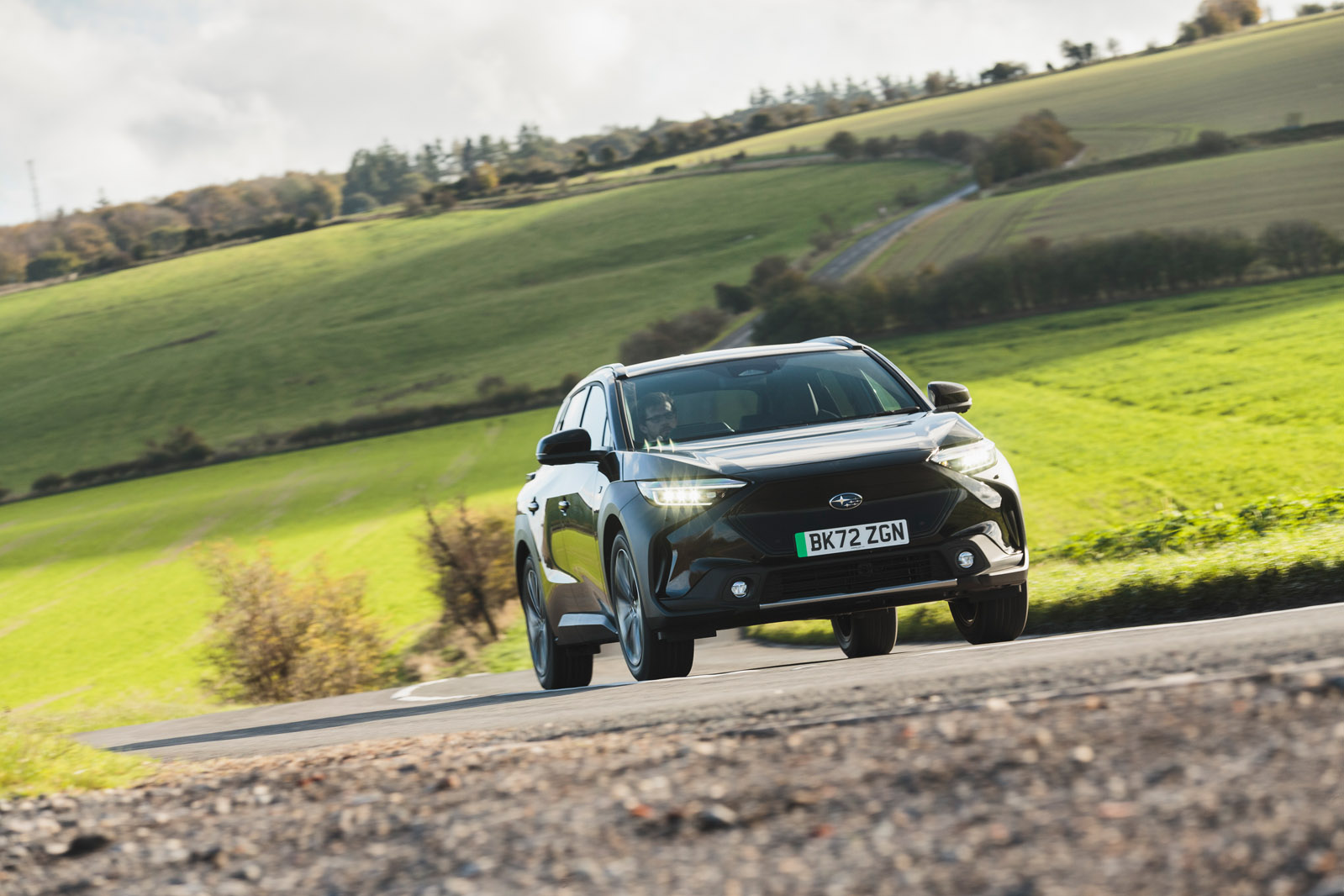 حرکت سوبارو سولتررا در جاده