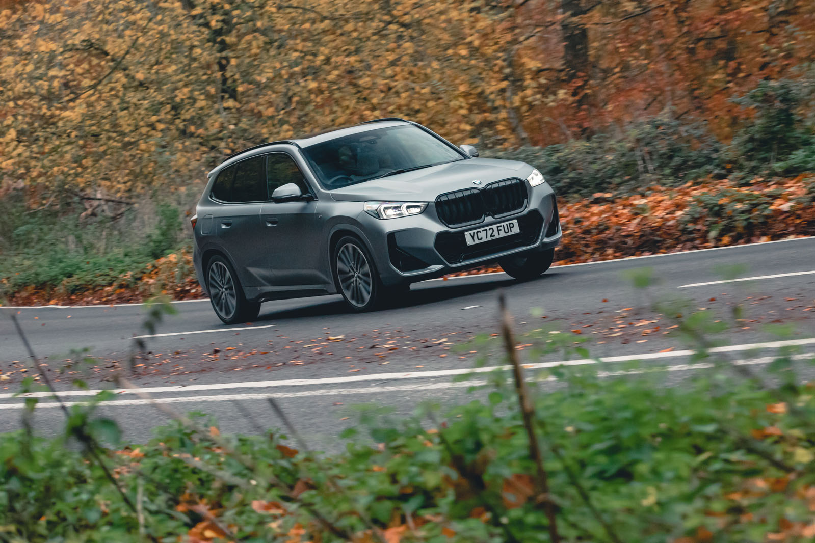 نمای جلو بی ام و X1 جدید